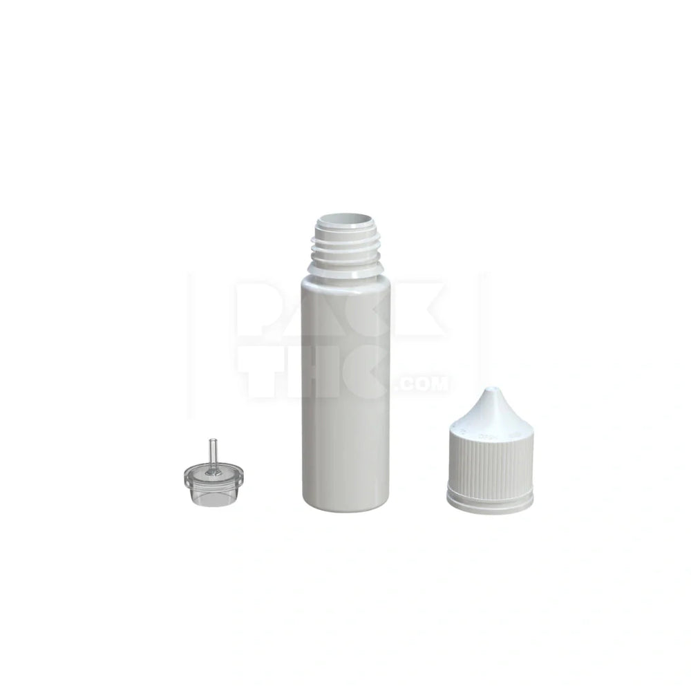 50ml v3 pet unicorn bottle cr opaque white 500 count