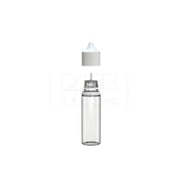 50ml v3 pet unicorn bottle cr clear natural white cap 500 count