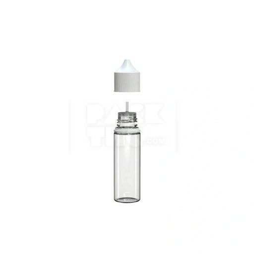 50ml v3 pet unicorn bottle cr clear natural white cap 500 count