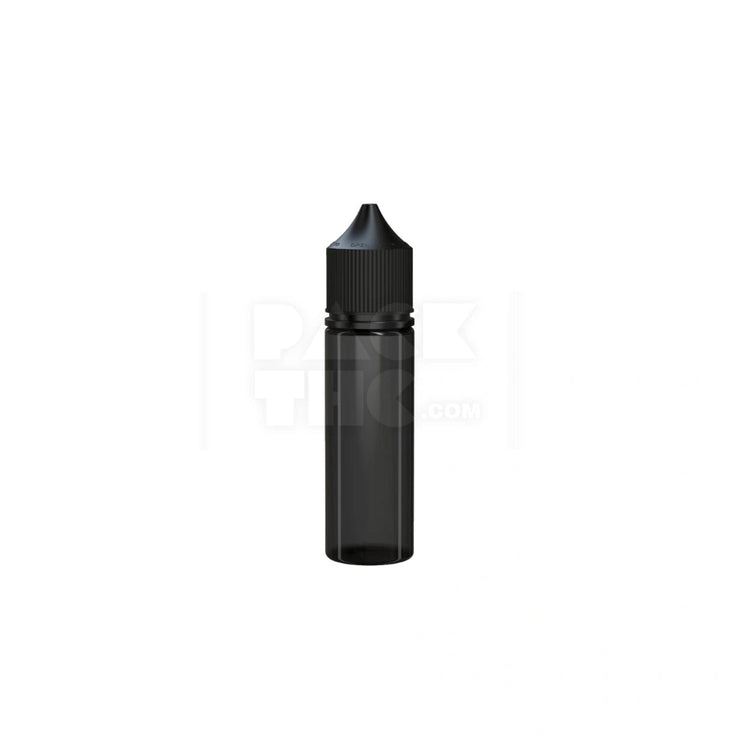 50ml v3 pet unicorn bottle cr translucent black 500 count