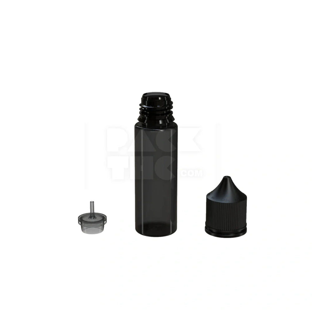 50ml v3 pet unicorn bottle cr translucent black 500 count