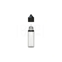 50ml v3 pet unicorn bottle cr clear natural black cap 500 count