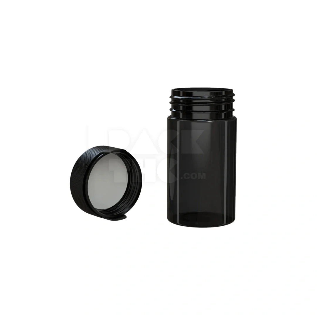 5oz 150cc aviator cr container translucent black 300 count