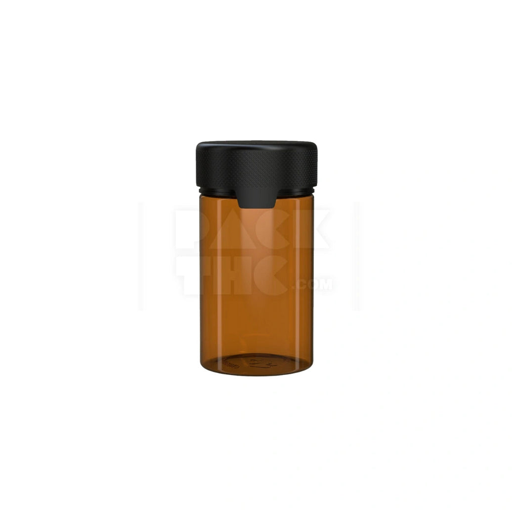 5oz 150cc aviator cr container translucent amber 300 count