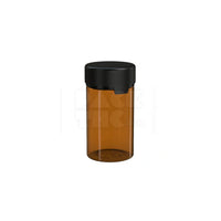 5oz 150cc aviator cr container translucent amber 300 count