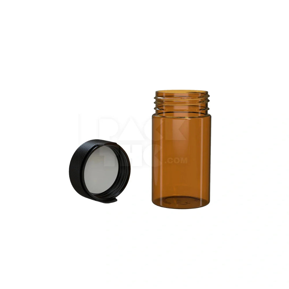 5oz 150cc aviator cr container translucent amber 300 count