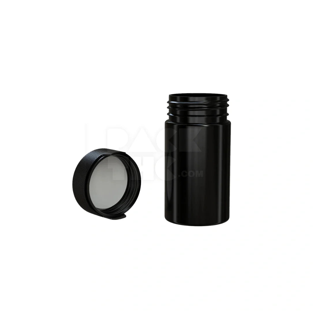 5oz 150cc aviator cr container opaque black 300 count