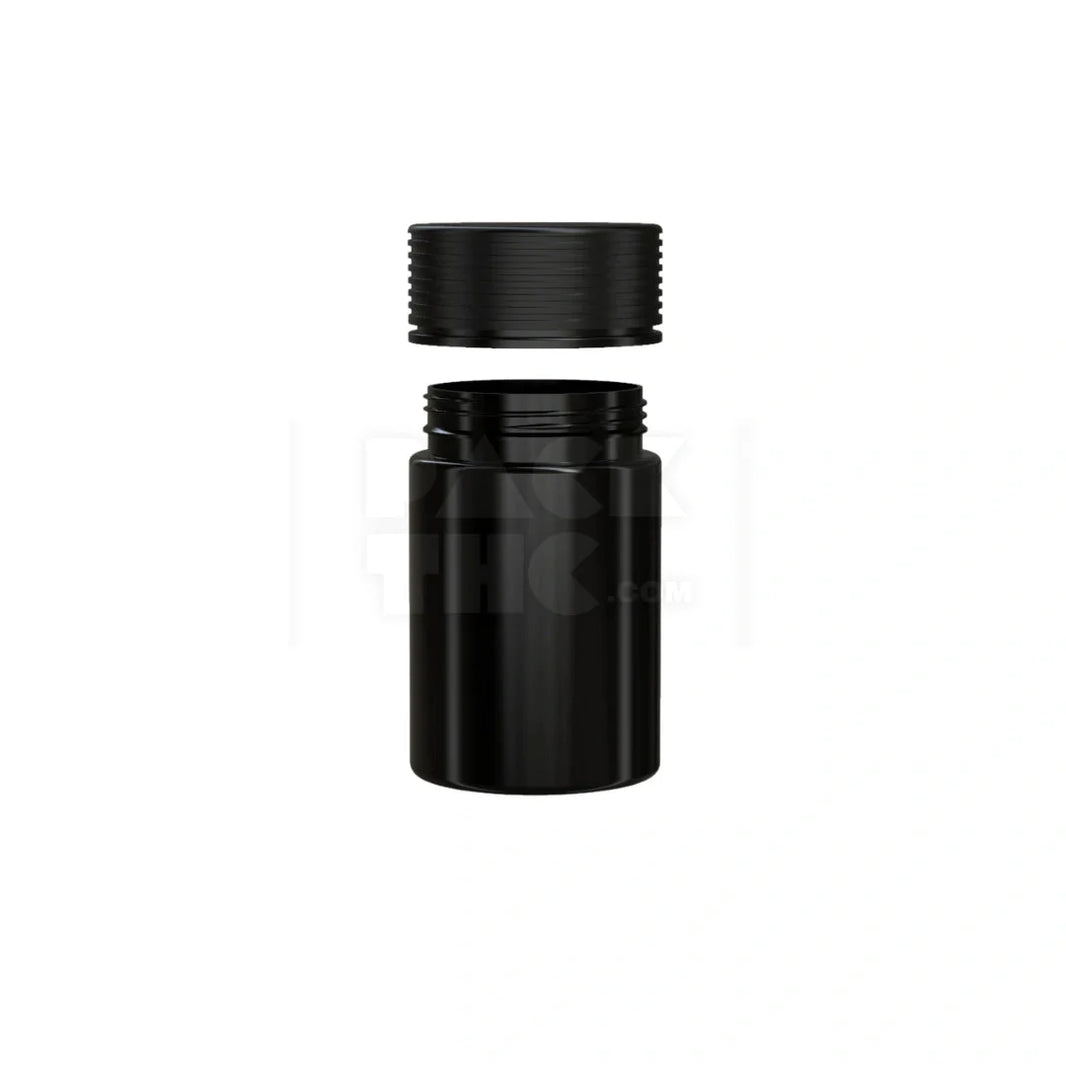 image 5oz 150cc spiral cr container opaque black 300 count