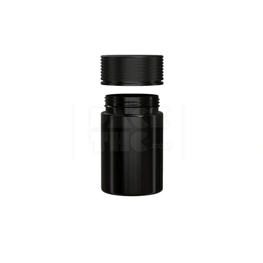 5oz 150cc spiral cr container opaque black 300 count