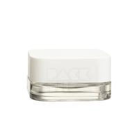 5 ml cr glass square concentrate container white lid
