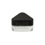 5 ml cr glass triangle concentrate container black lid