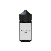 60ml ldpe unicorn bottle translucent black