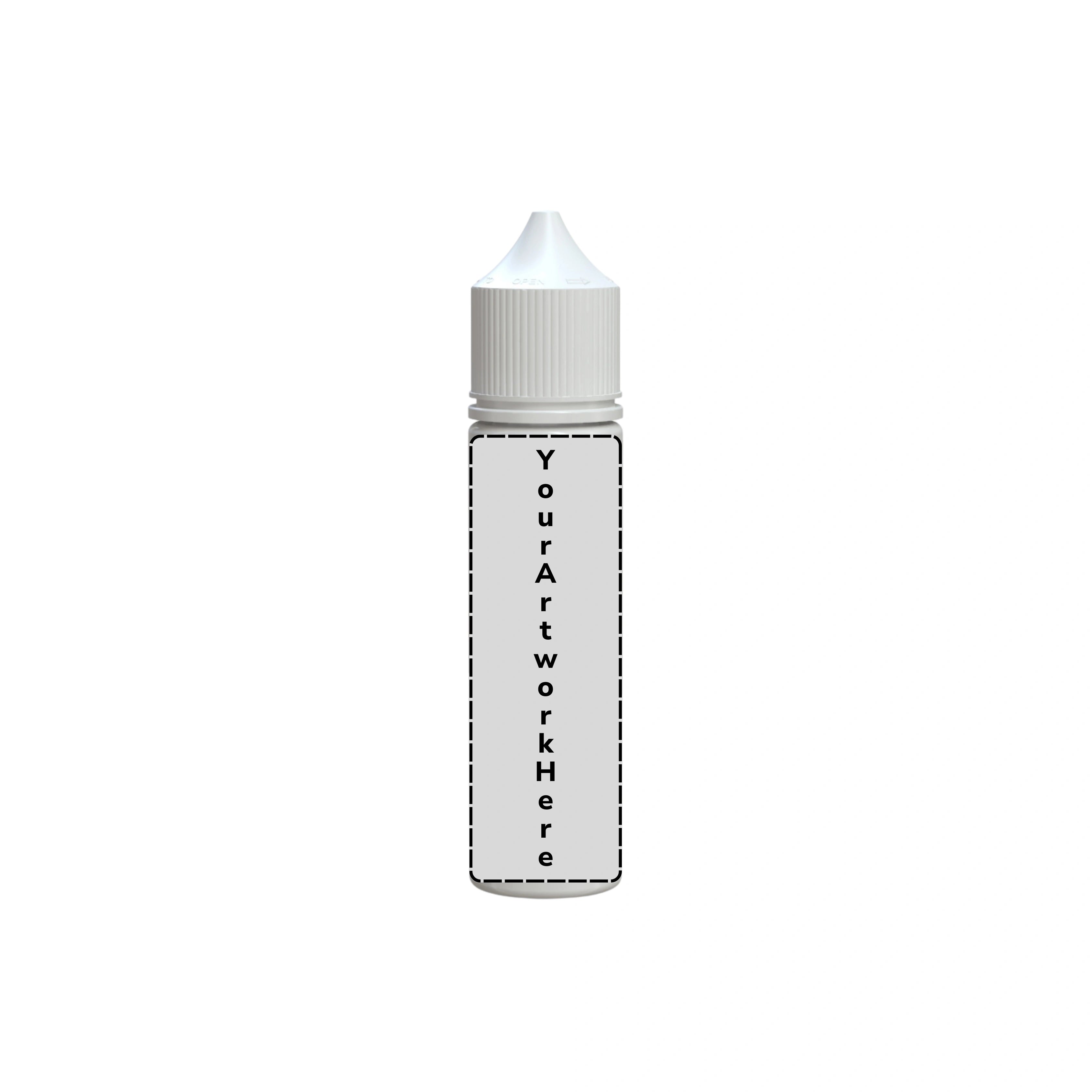 60ml v3 unicorn bottle opaque white
