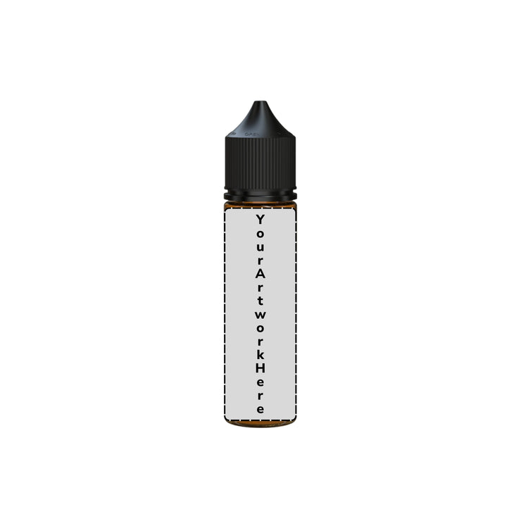 60ml v3 unicorn bottle translucent amber