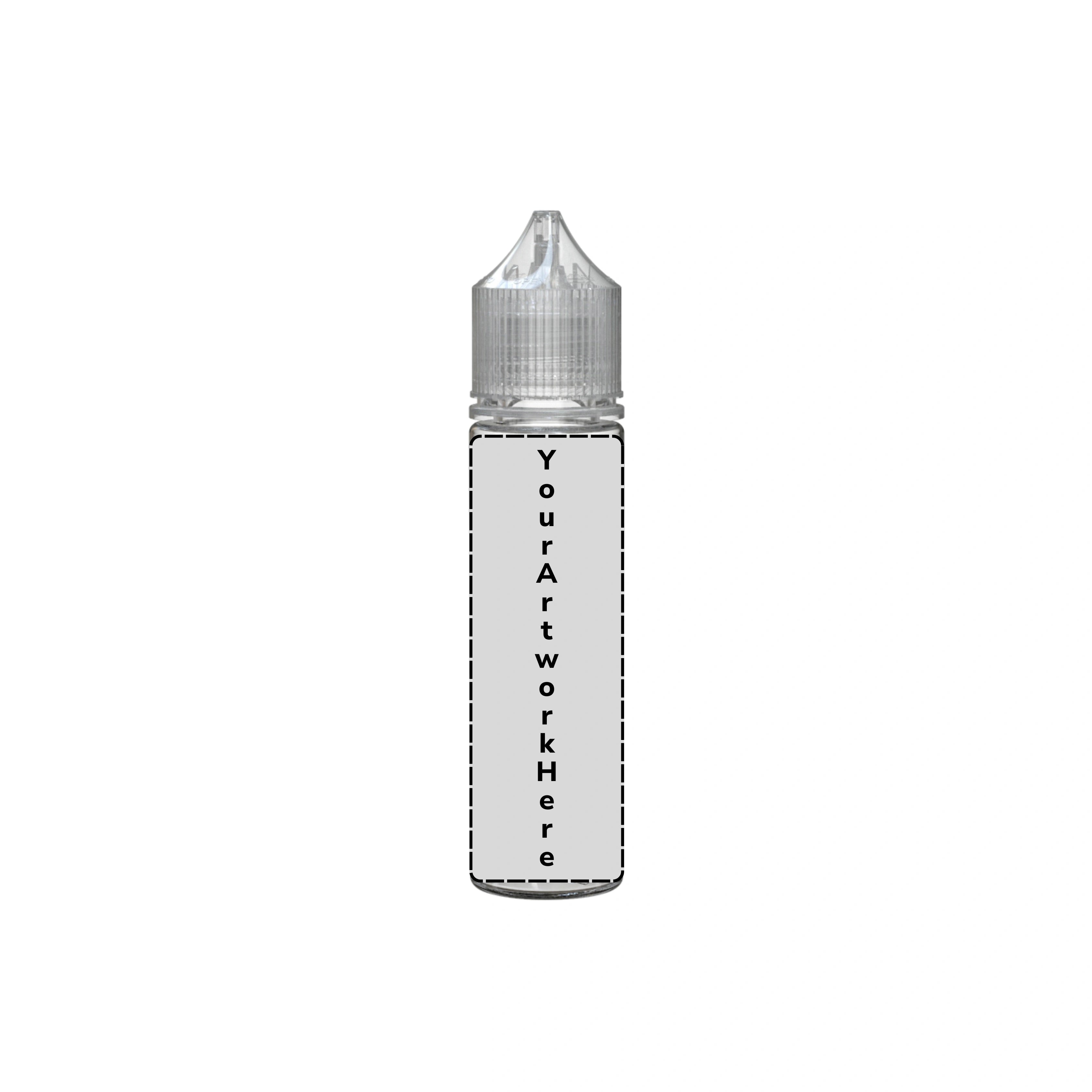 60ml v3 unicorn bottle clear clear cap
