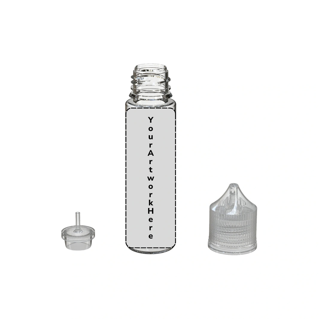 image 60ml v3 unicorn bottle clear clear cap