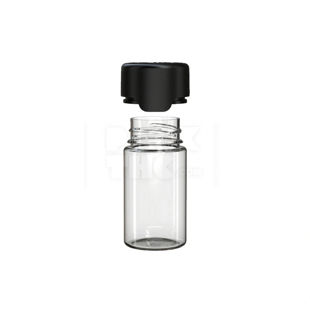 image 60ml mini aviator cr bottle clear natural black cap 500 count