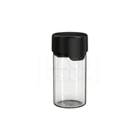 60ml mini aviator cr bottle clear natural black cap 500 count