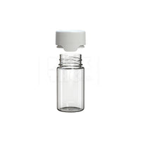 60ml mini aviator cr bottle clear natural white cap 500 count