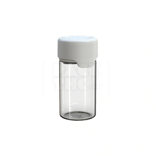 60ml mini aviator cr bottle clear natural white cap 500 count