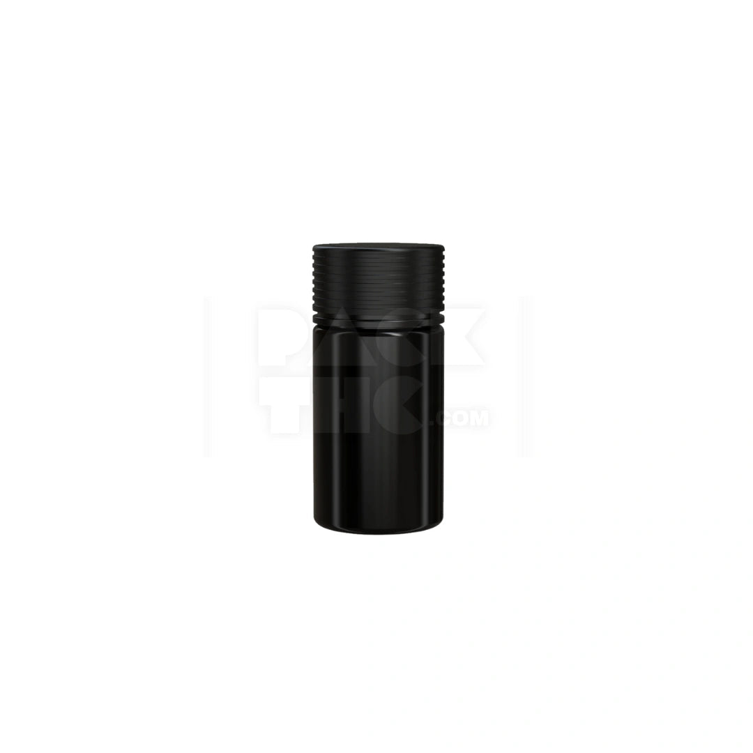 60ml bottle closure cr black opaque count 60cc mini spiral