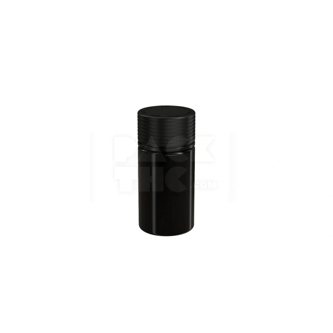 60ml 60cc mini spiral cr bottle opaque black 500 count