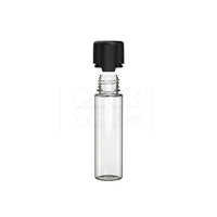 60ml aviator cr bottle clear natural black cap 500 count