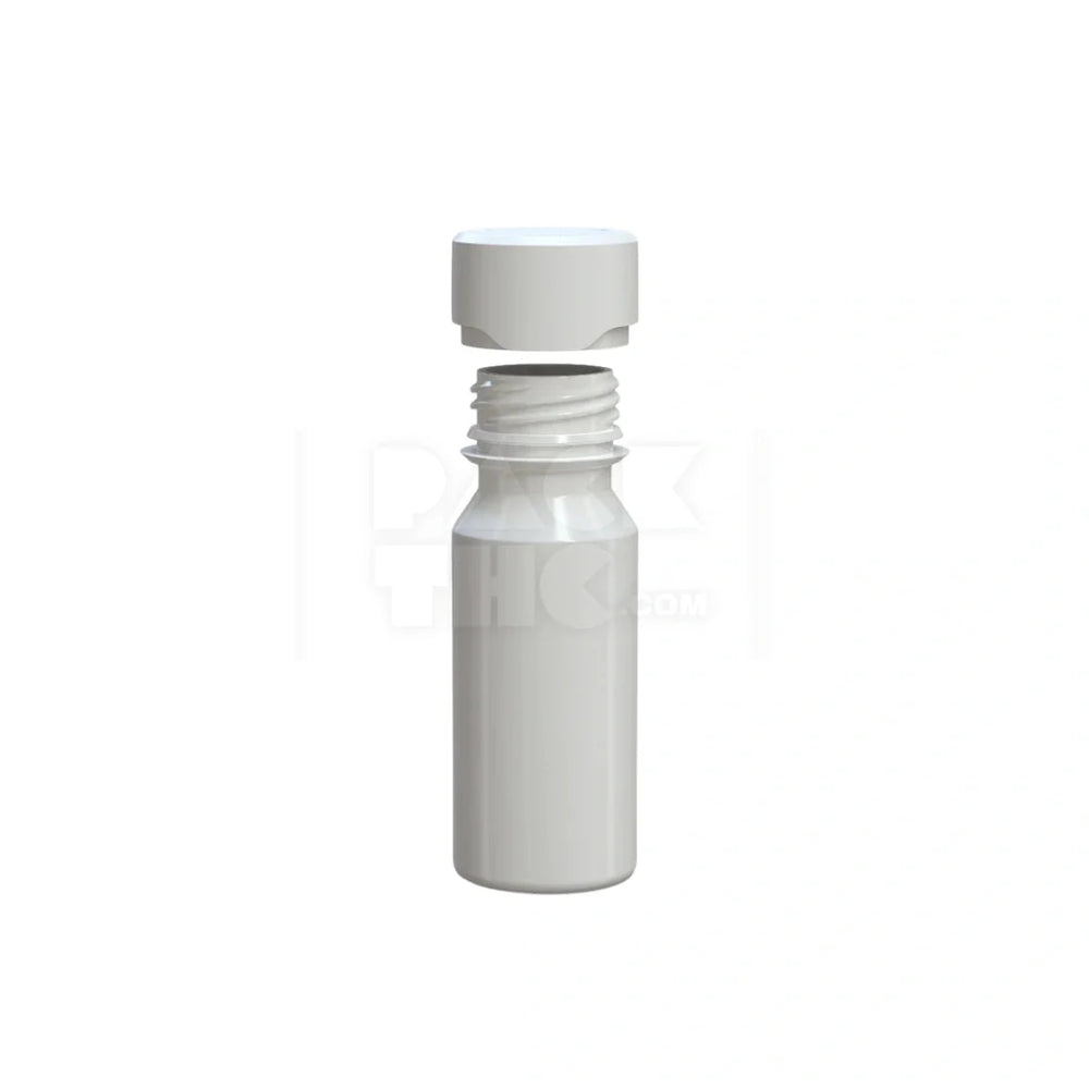 60ml aviator cr shot bottle opaque white 500 count