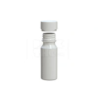 60ml aviator cr shot bottle opaque white 500 count