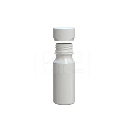 60ml aviator cr shot bottle opaque white 500 count