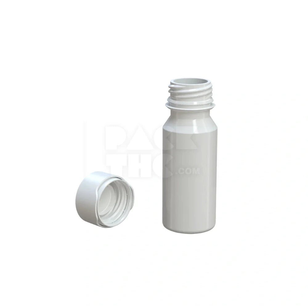 60ml aviator cr shot bottle opaque white 500 count