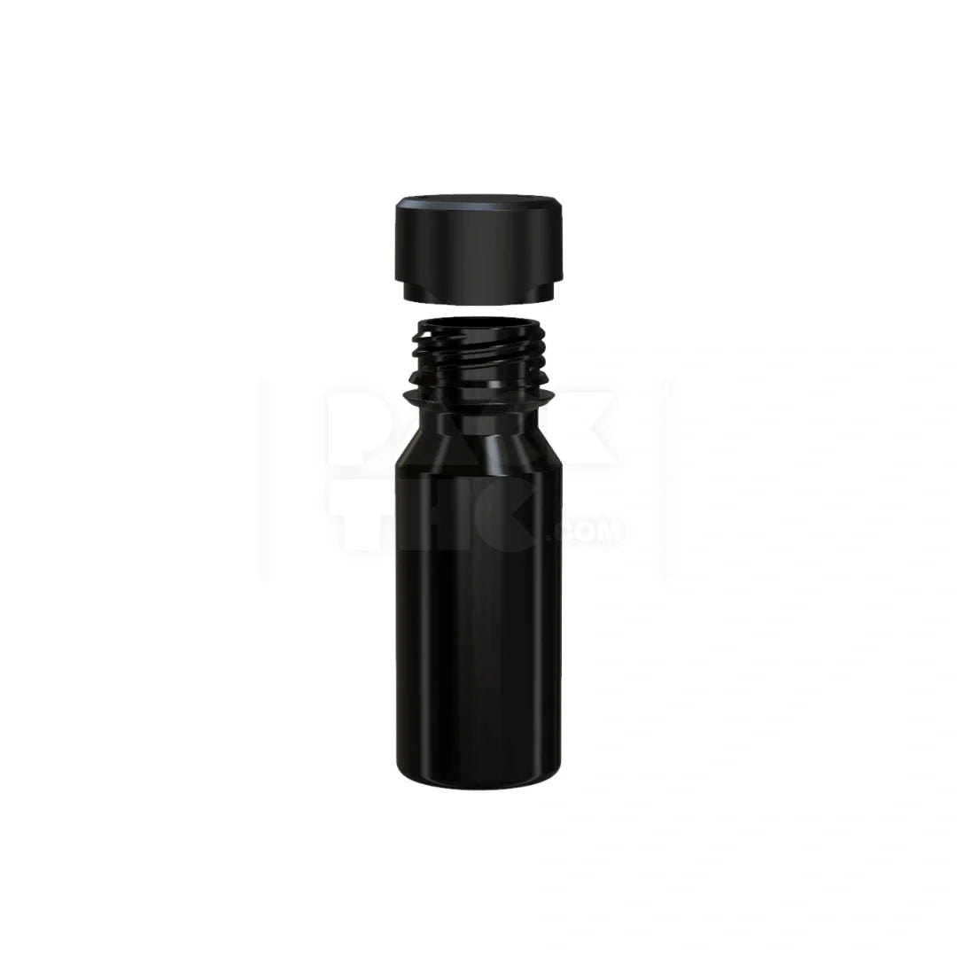 60ml aviator cr shot bottle opaque black 500 count