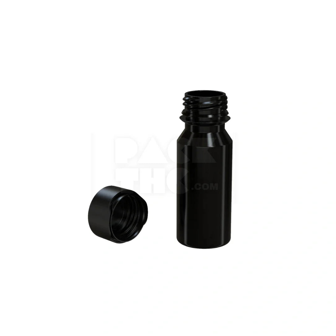 60ml aviator cr shot bottle opaque black 500 count