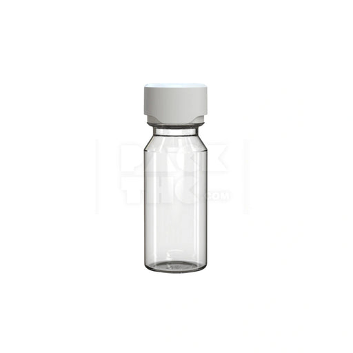 60ml aviator cr shot bottle clear natural white cap 500 count