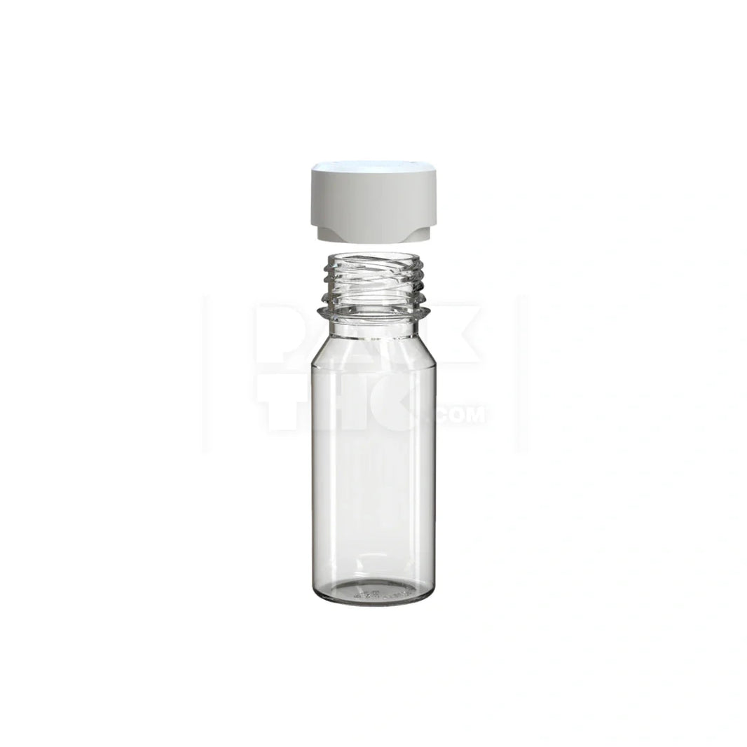 image 60ml aviator cr shot bottle clear natural white cap 500 count
