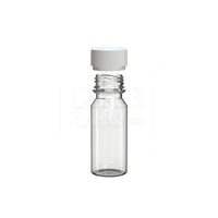 60ml aviator cr shot bottle clear natural white cap 500 count