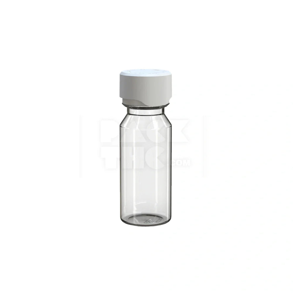 60ml aviator cr shot bottle clear natural white cap 500 count