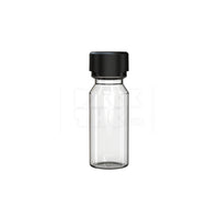 60ml aviator cr shot bottle clear natural black cap 500 count