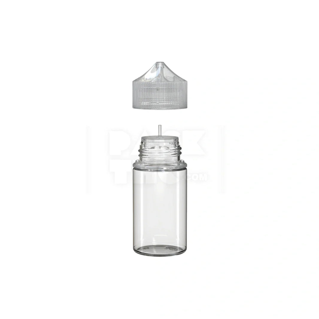 image 60ml mini pet unicorn bottle cr clear natural 500 count
