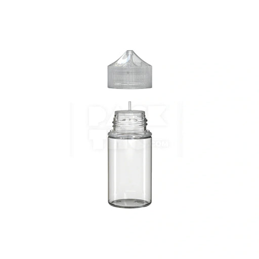 60ml mini pet unicorn bottle cr clear natural 500 count