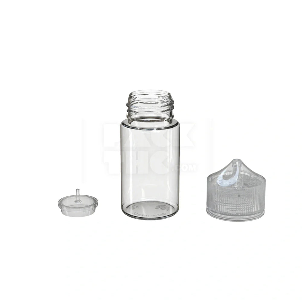 60ml mini pet unicorn bottle cr clear natural 500 count