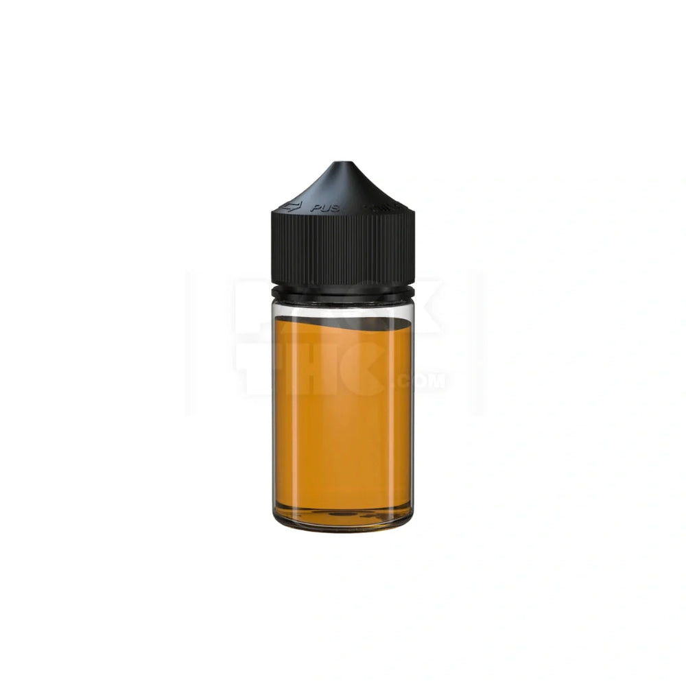 60ml mini pet unicorn bottle cr clear natural black cap 500 count