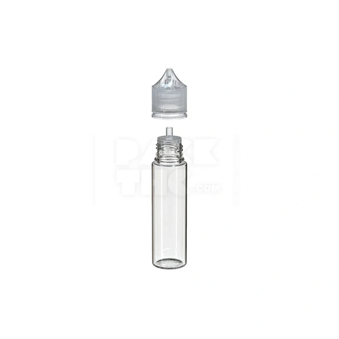 60ml pet reducer unicorn bottle clear natural clear cap