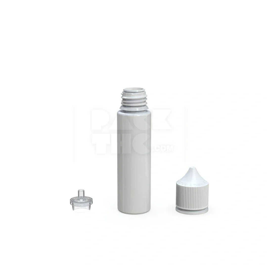 60ml pet reducer unicorn bottle opaque white