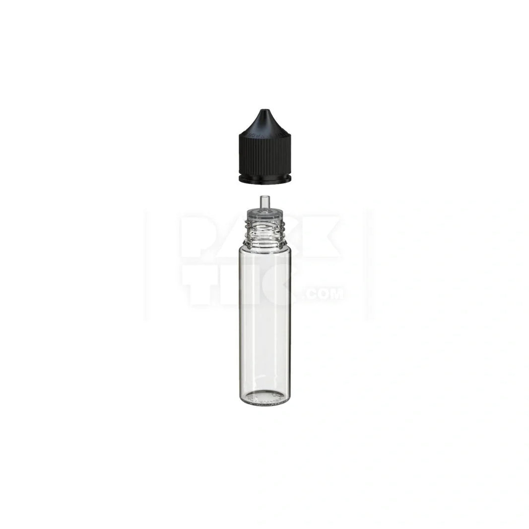 image 60ml pet reducer unicorn bottle clear natural black cap
