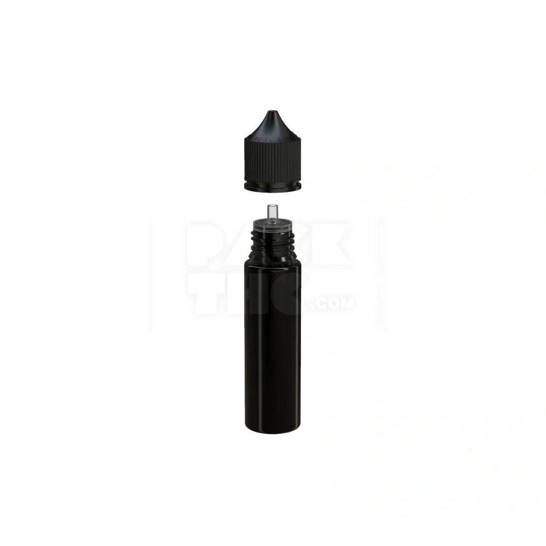 image 60ml pet reducer unicorn bottle opaque black