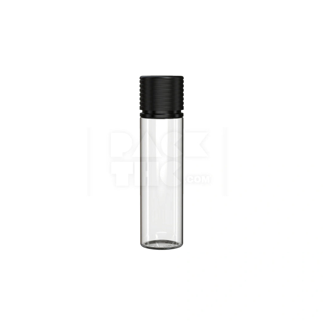 60ml spiral cr bottle clear natural black cap 500 count
