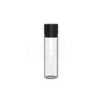 60ml spiral cr bottle clear natural black cap 500 count