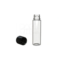 60ml spiral cr bottle clear natural black cap 500 count