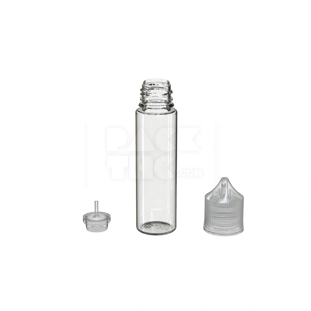 60ml v3 pet unicorn bottle cr clear natural 500 count